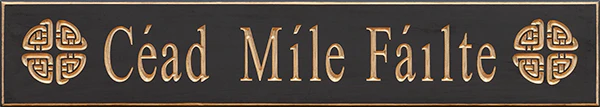 Irish Sayings Carved Wood Pub Signs - Image 23