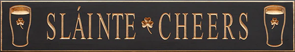 Irish Sayings Carved Wood Pub Signs - Image 7
